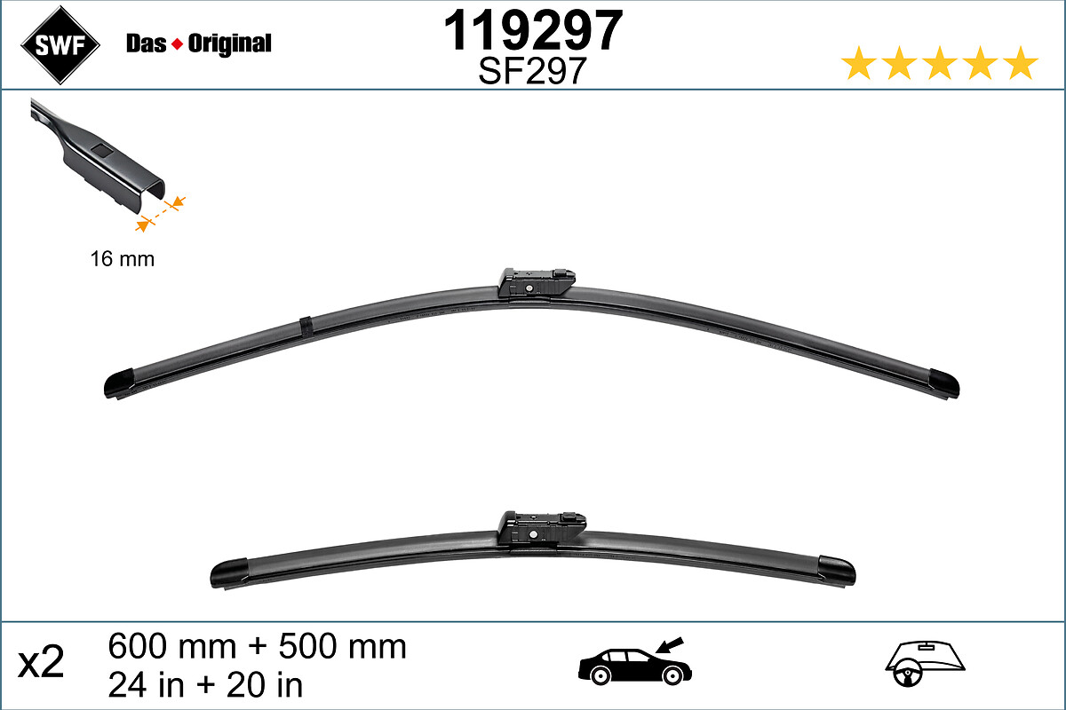 Lamela stergator SWF 119297